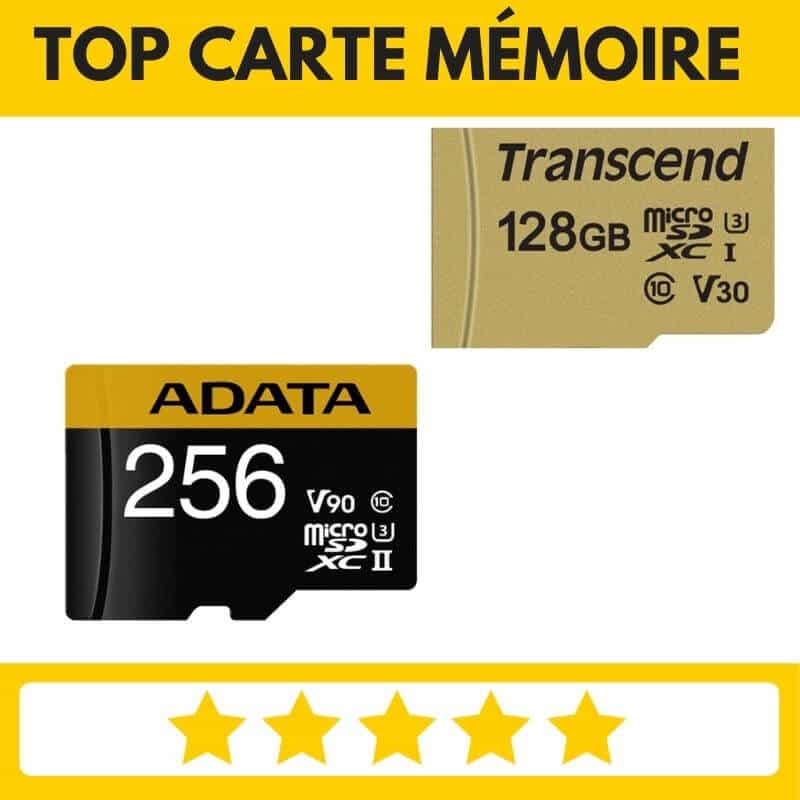 Comparatif / 24 cartes microSD testées Février 2024 - Les Numériques