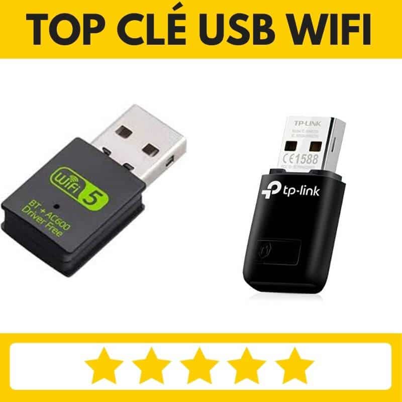 Adaptateur USB WiFi Bluetooth, récepteur externe réseau sans fil