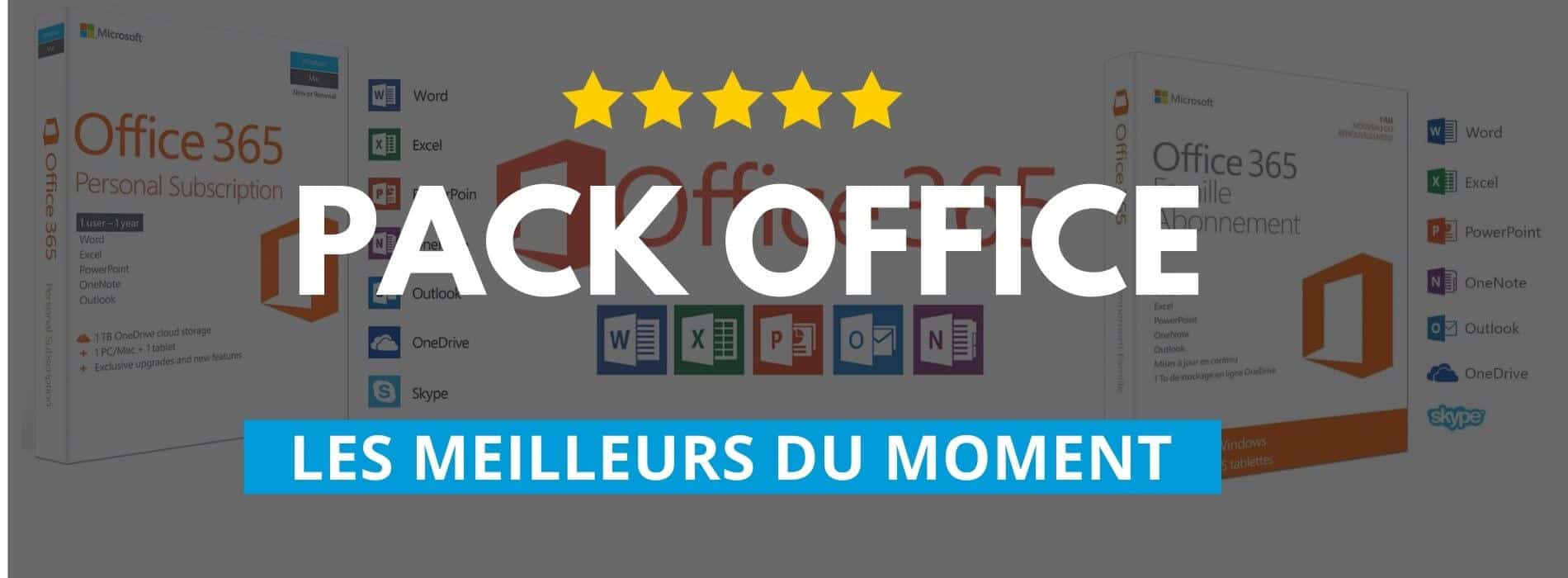 ✔️ Meilleur Pack Office 2024 : Comparatif, guide d'achat et Avis