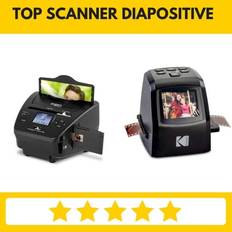 Meilleur Scanner de Diapositives 2025 Comparatif et Avis