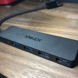 Aceele 5-Port USB 3.0 Ultra Fin Data Hub avec Port d'alimentation