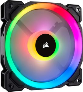 Ventilateur de boitier Dual Light Corsair LL120 RGB