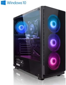 ordinateur de bureau Gamer Megaport PC Platin