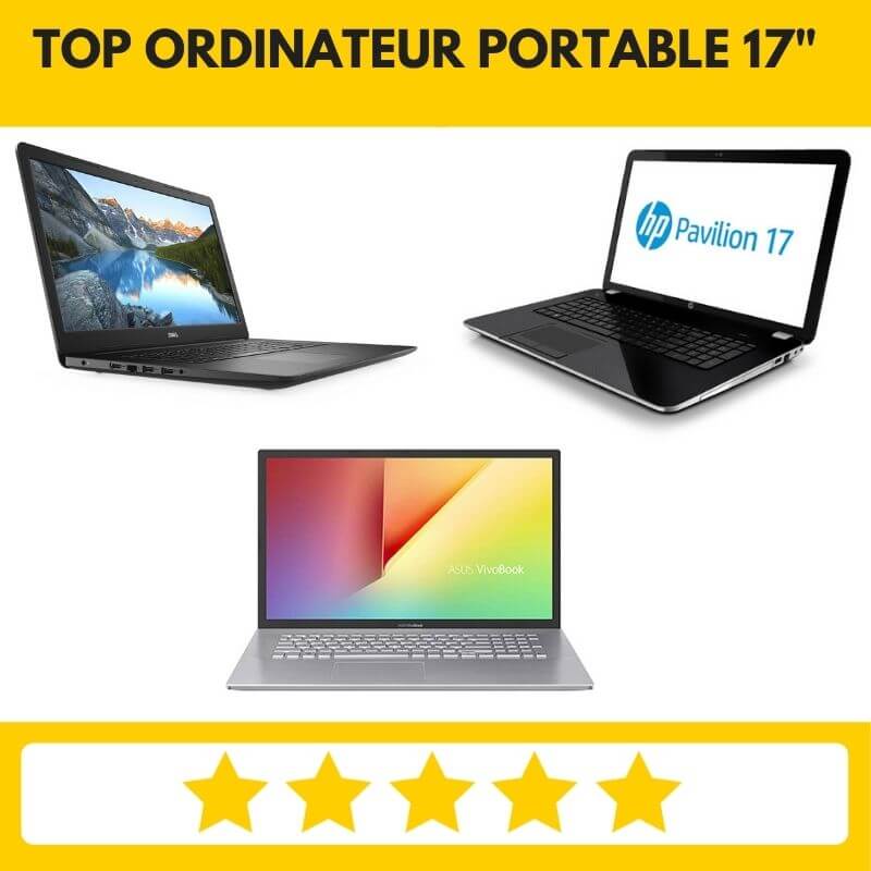 TOP5 : MEILLEUR PC PORTABLE 17 POUCES 