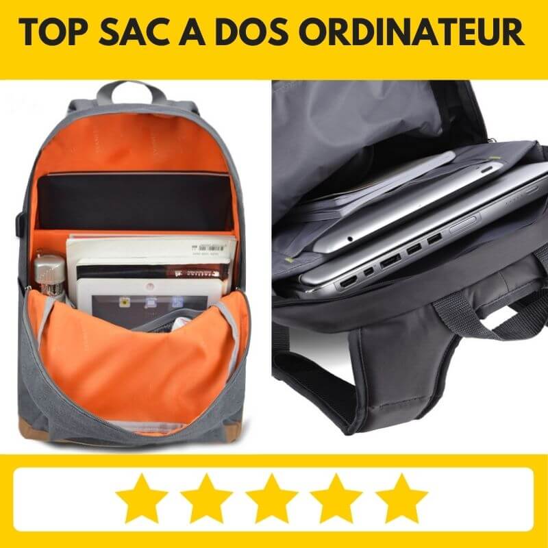 MATEIN Sac a Dos 17 Pouces Antivol Sac à Dos Ordinateur Portable Homme  Grande Capacité Sac a Dos PC Portable avec Chargement USB Sac à Dos de  Voyage Affaires pour Loisir Collège