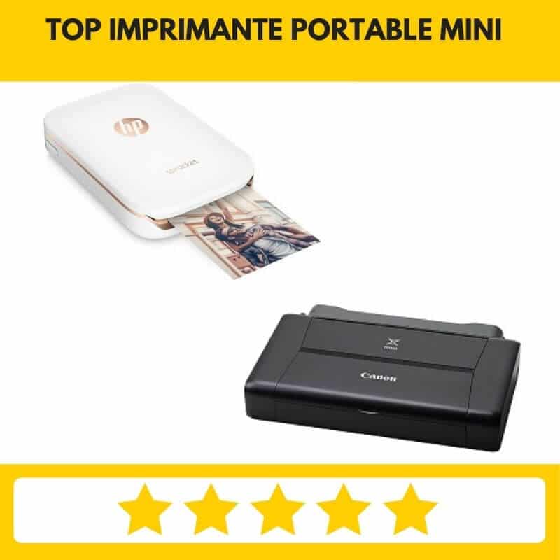 Comparatif d'imprimantes portables