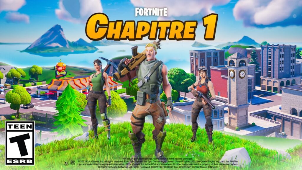 Fortnite ressuscite le passé le chapitre un revient en force